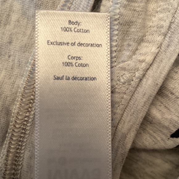 Ivivva Lululemon Happy Livin tank size 8 grey cotton tanks - Picture 6 of 8